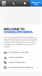 Mobile Screenshot of chandlersbikes.co.uk