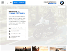 Tablet Screenshot of chandlersbikes.co.uk
